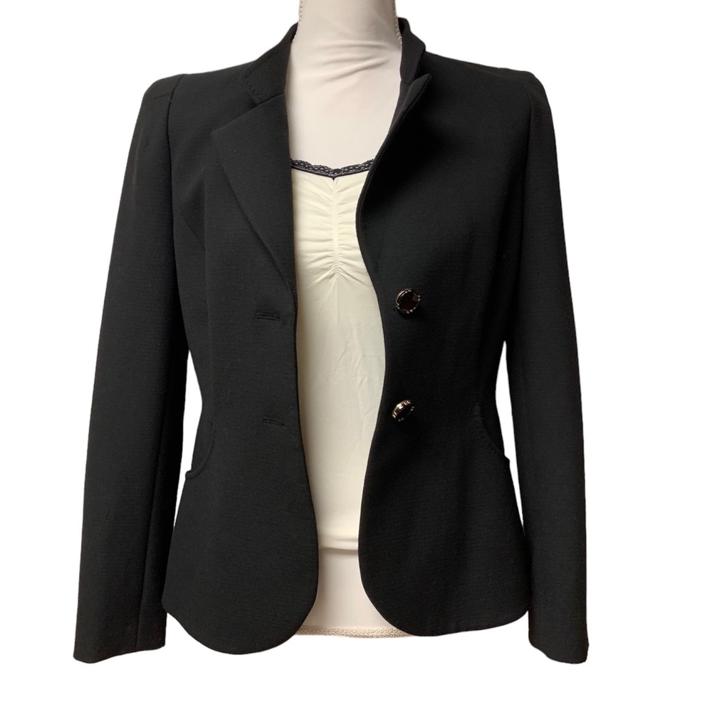 Antonio Melani Black Blazer Size 4